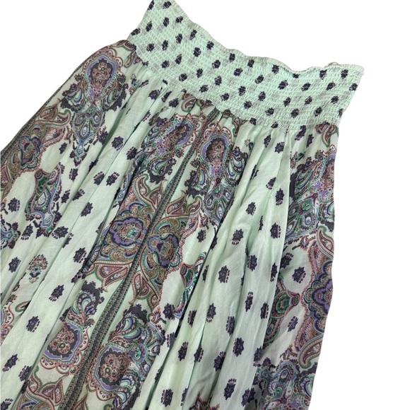 FREE PEOPLE |  FLY AWAY Asymmetrical handkerchief midi Skirt - Picture 3 of 6